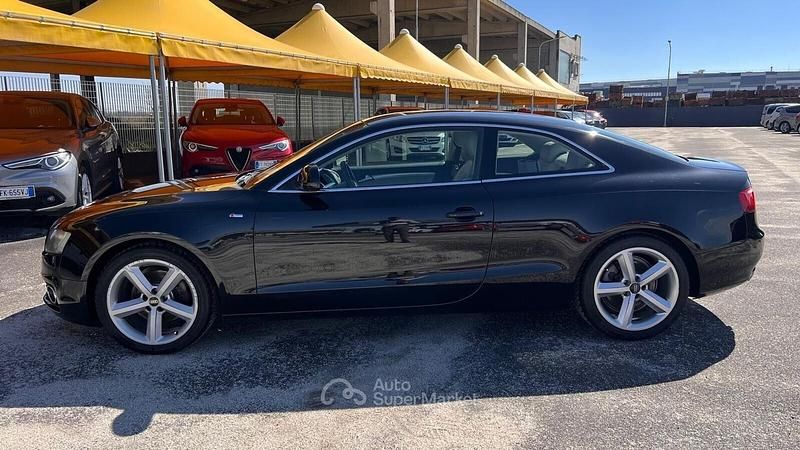 Usata Audi A5 S-Line 180 CV (132 kW) 2009 Nero Coupé