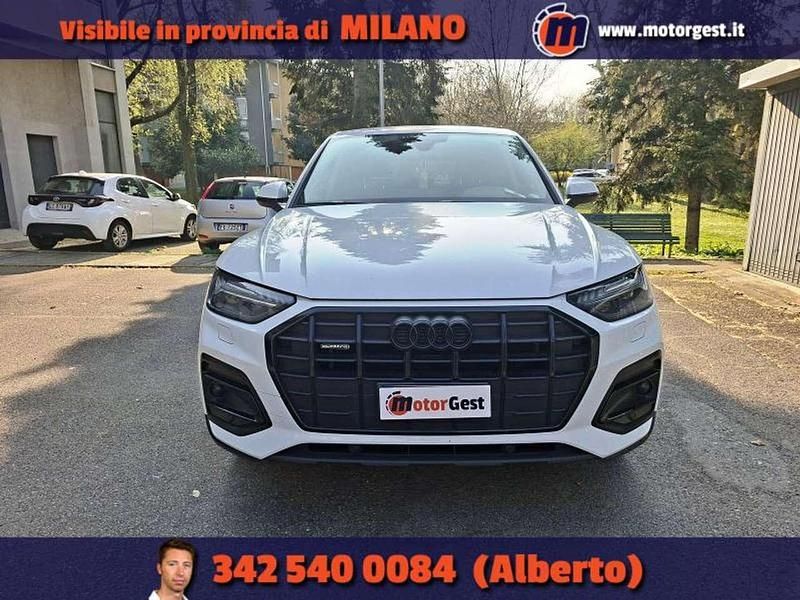 Usata Audi Q5 S-Line 204 CV (150 kW) 2021 Bianco SUV
