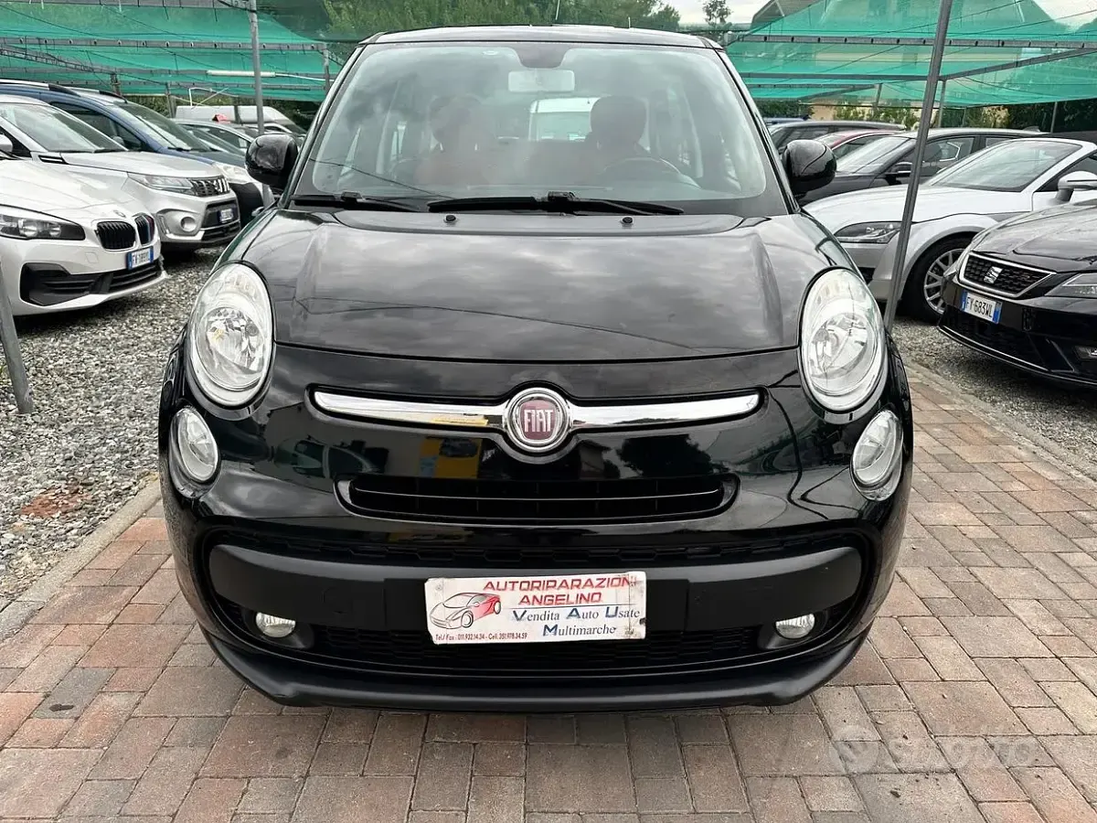 Usata Fiat 500L Lounge 85 CV (62 kW) 2014 Nero Monovolume