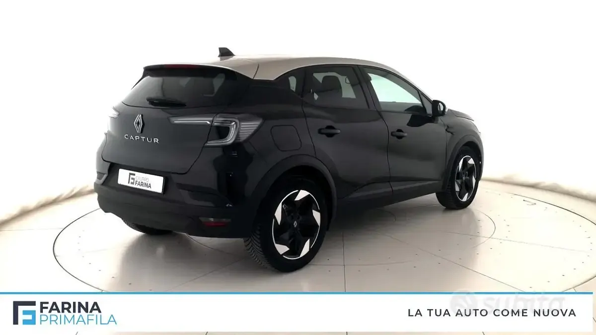 Käytetty Renault Captur Techno 91 HP (66 kW) 2025 Musta Katumaasturi