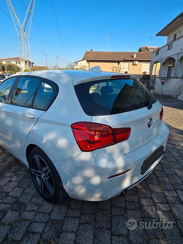 Usata BMW 114 Efficient Dynamics 95 CV (69 kW) 2016 Bianco Utilitaria