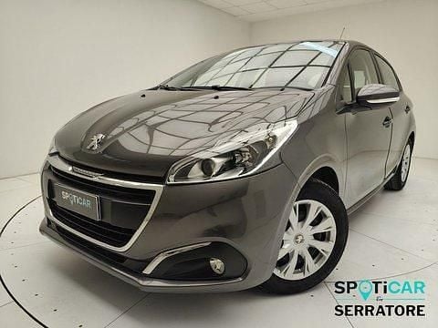 Usata Peugeot 208 Access 82 CV (60 kW) 2018 Grigio Utilitaria