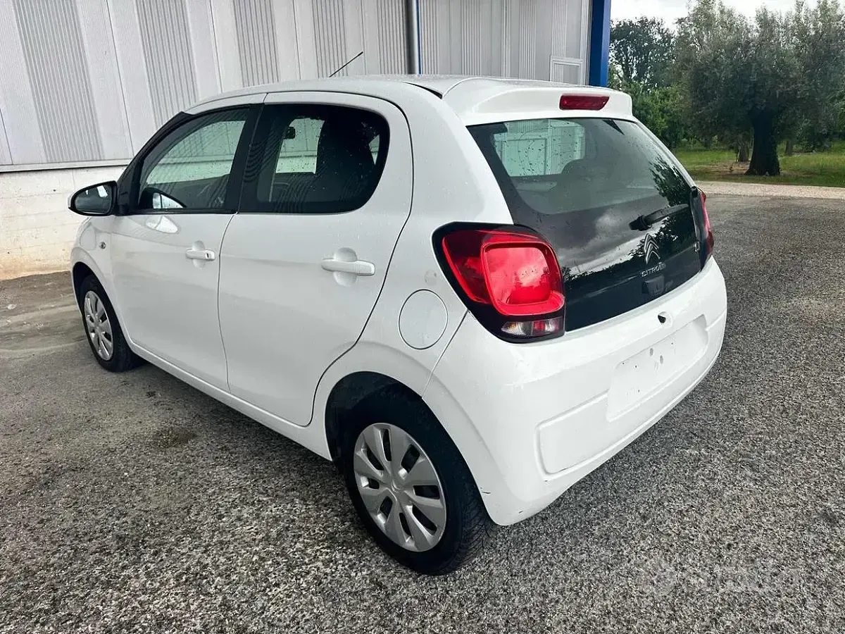 Usata Citroën C1 Feel 72 CV (52 kW) 2021 Bianco Utilitaria
