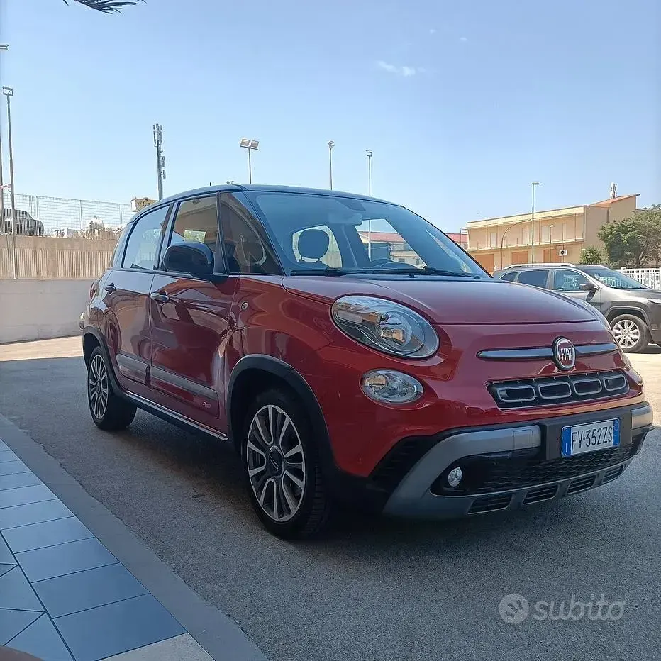Usata Fiat 500L Cross 120 CV (88 kW) 2018 Rosso Monovolume
