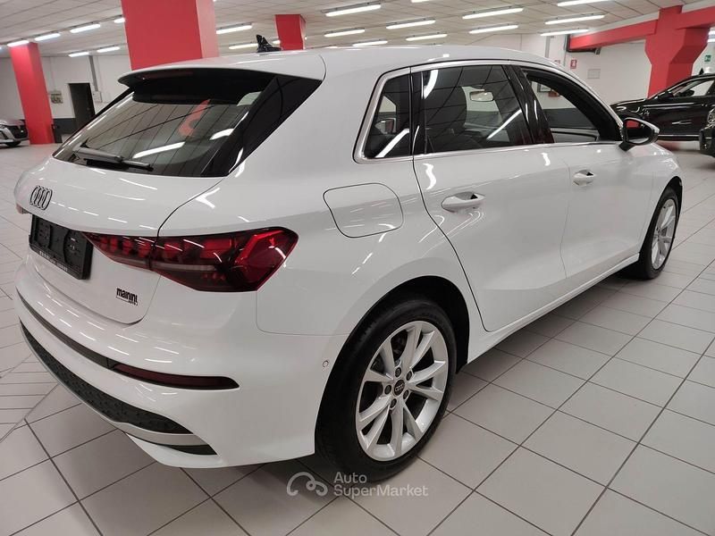 Usata Audi A3 Advanced Plus 110 CV (80 kW) 2024 Bianco Berlina