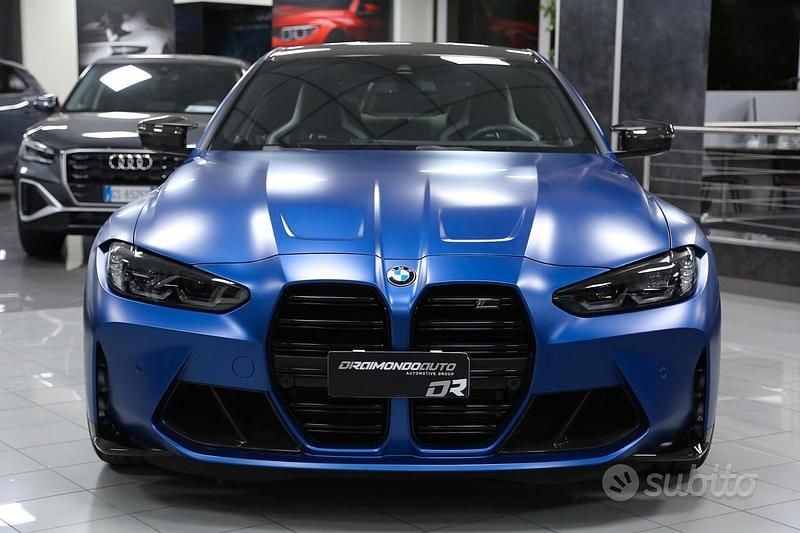 Usata BMW M4 Competition Edition 510 CV (375 kW) 2023 Frozen portimao blue metallic Coupé