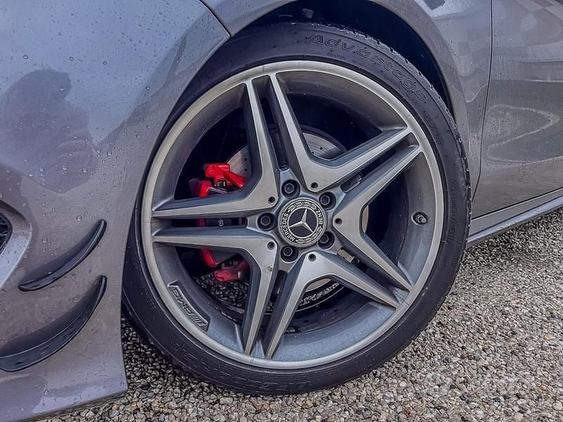Usata Mercedes CLA200 AMG 136 CV (100 kW) 2014 Grigio Berlina