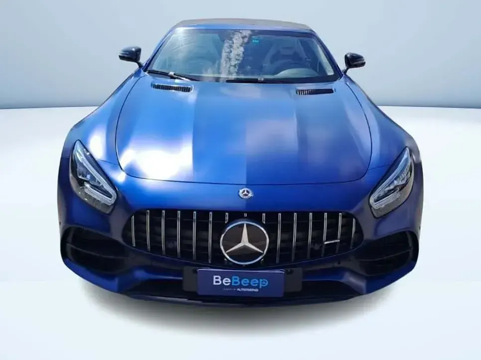 Usata Mercedes AMG GT AMG 557 CV (409 kW) 2020 Blu Cabrio
