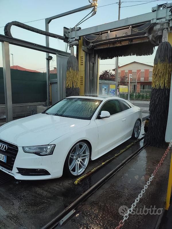 Usata Audi A5 S-Line 265 CV (194 kW) 2008 Bianco Coupé