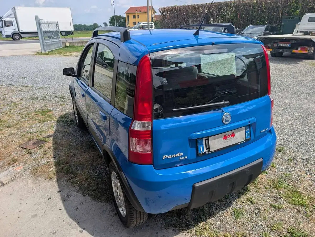 Usata Fiat Panda 4x4 69 CV (50 kW) 2006 Blu/azzurro Utilitaria