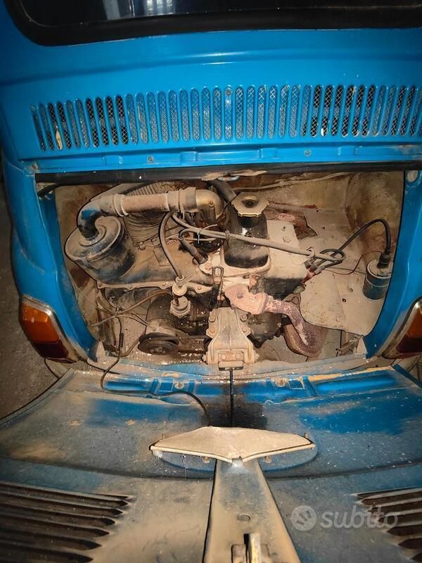 Usata Fiat Cinquecento 1970 Blu Utilitaria