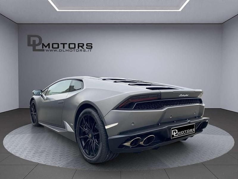 Usata Lamborghini Huracán 610 CV (448 kW) 2016 Grigio titans opaco Coupé