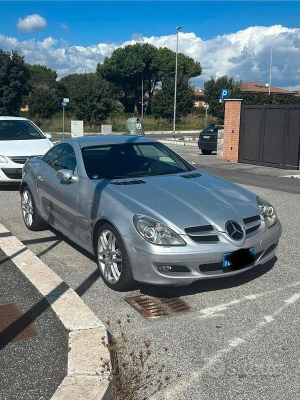 Usata Mercedes SLK200 2004 Grigio Cabrio