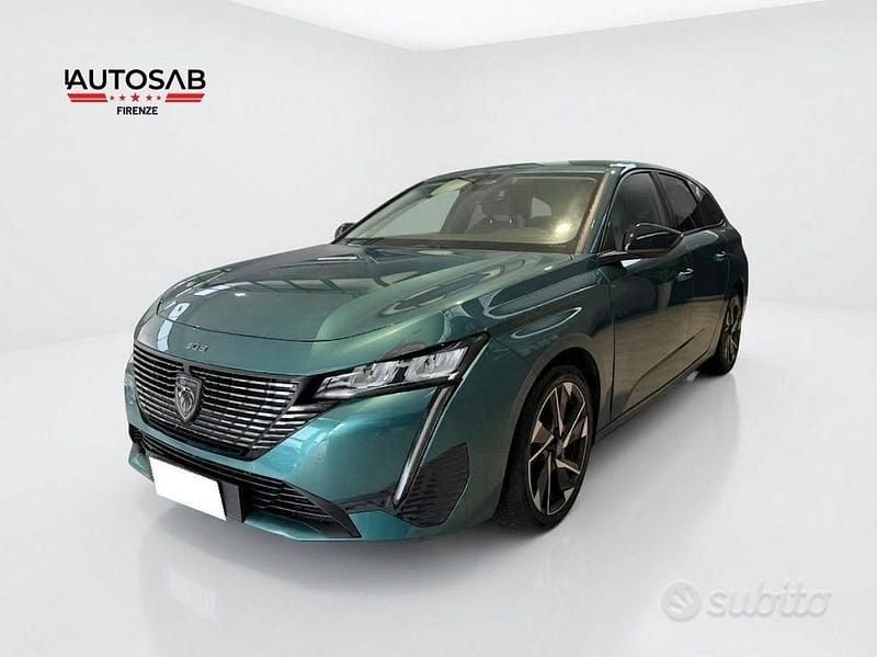 Usata Peugeot 308 SW Allure 131 CV (96 kW) 2022 Verde Station wagon