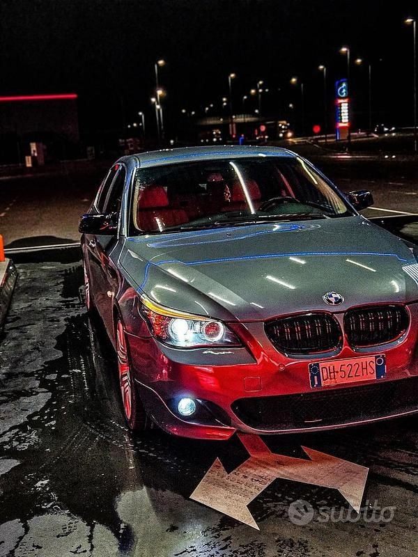 Usata BMW 530 197 CV (144 kW) 2007 Grigio Berlina
