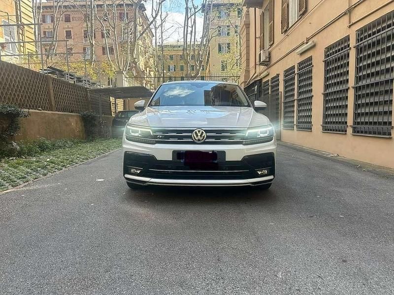 Usata VW Tiguan Advance 150 CV (110 kW) 2018 Bianco SUV