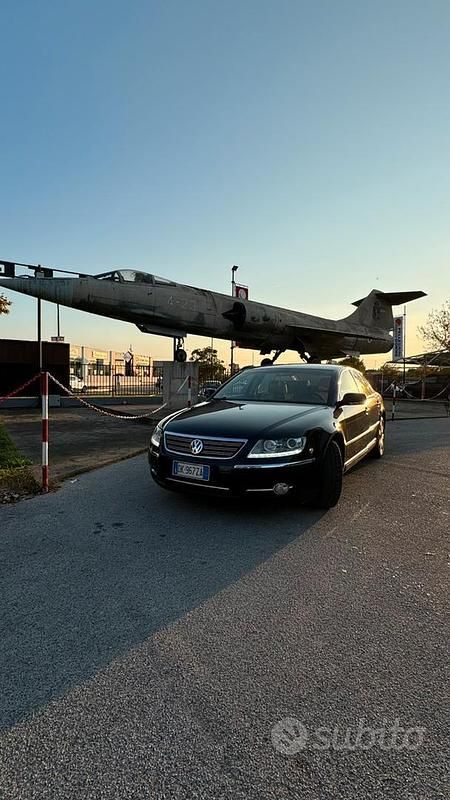 Usata VW Phaeton 224 CV (164 kW) 2007 Nero Berlina