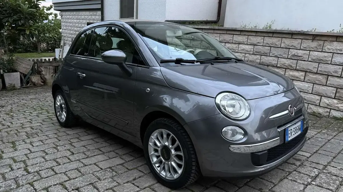 Usata Fiat 500C Lounge 86 CV (63 kW) 2013 Grigio Cabrio