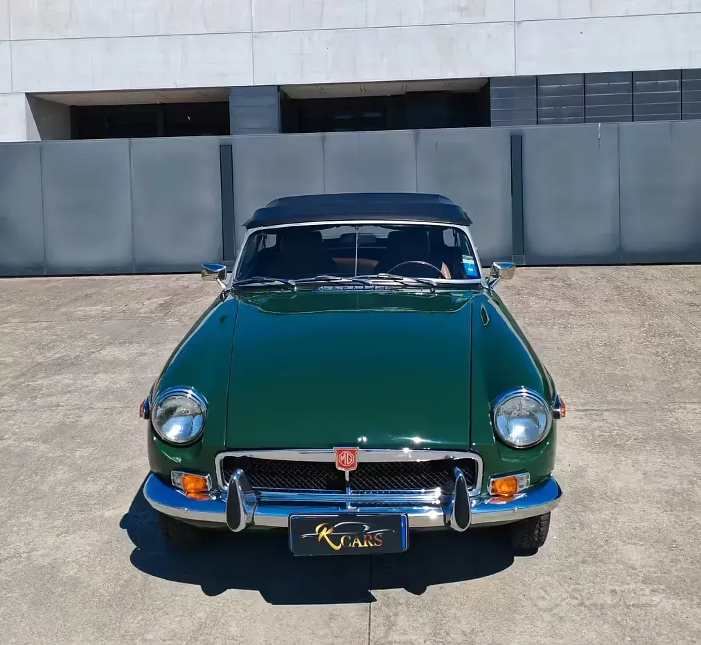 Usata MG B 95 CV (69 kW) 1970 Verde Cabrio
