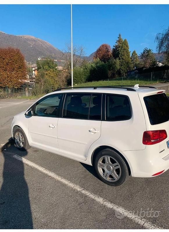 Usata VW Touran 2013 Bianco Monovolume