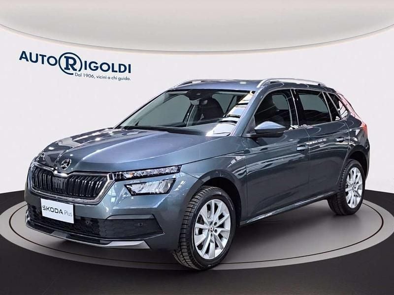 Grigio quarzo metallizzato Usata 2021 Skoda Kamiq Ambition SUV | 14.900 € (Buon prezzo) - Immagine 1/4