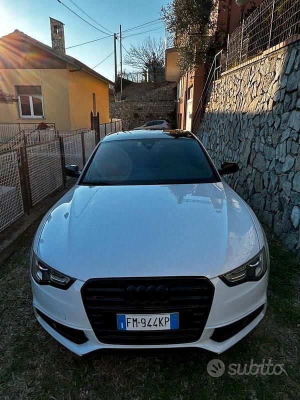 Usata Audi A5 Sportback S-Line 204 CV (150 kW) 2011 Bianco Utilitaria