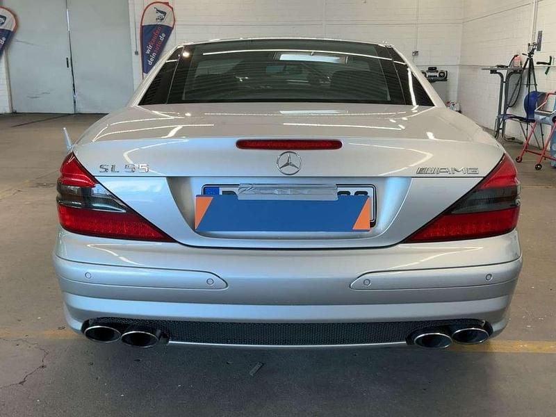 Usata Mercedes SL55 AMG AMG 500 CV (367 kW) 2003 Argento Cabrio