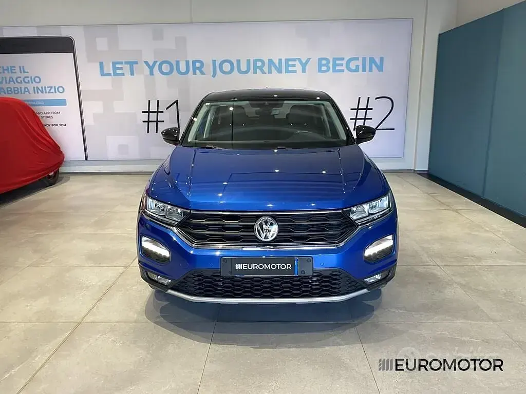 Usata VW T-Roc Style 116 CV (85 kW) 2020 Blu SUV