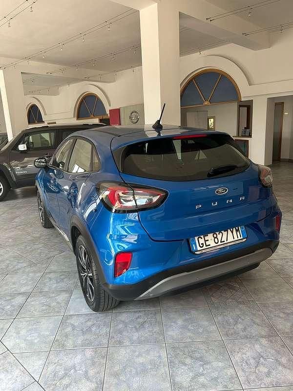 Usata Ford Puma Titanium S 120 CV (88 kW) 2021 Blu/azzurro SUV