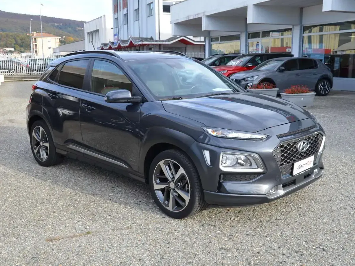 Usata Hyundai Kona 136 CV (100 kW) 2020 Grigio SUV