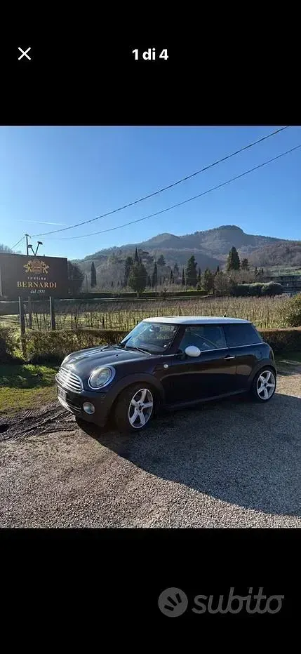 Usata Mini Cooper Coupé 120 CV (88 kW) 2009 Nero Coupé