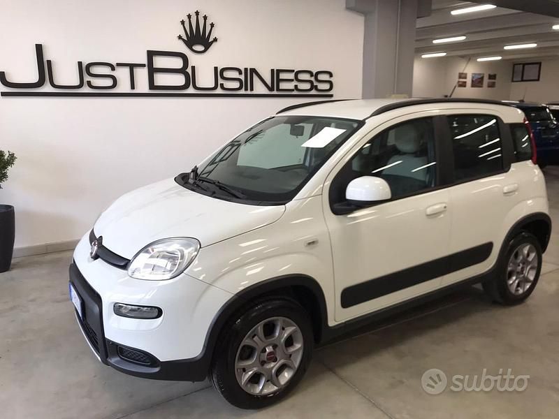 Usata Fiat Panda Cross Cross 90 CV (66 kW) 2014 Bianco Utilitaria