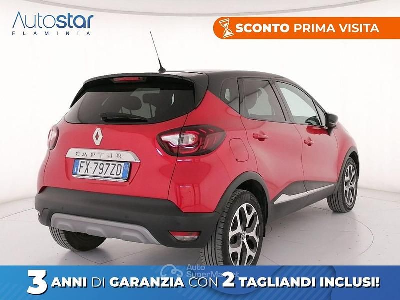 Usata Renault Captur 90 CV (66 kW) 2019 Rosso SUV