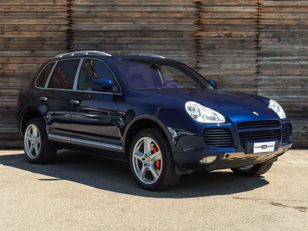 Usata Porsche Cayenne Turbo S 521 CV (383 kW) 2006 Blu marino metallizzato SUV