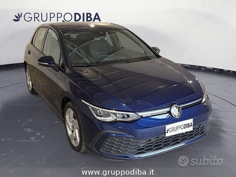 Usata VW Golf VIII GTE 245 CV (180 kW) 2022 Blu Berlina