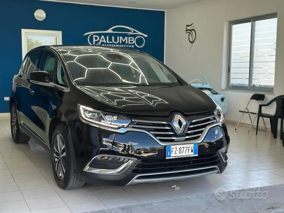Usata Renault Espace Business 160 CV (117 kW) 2019 Nero Monovolume