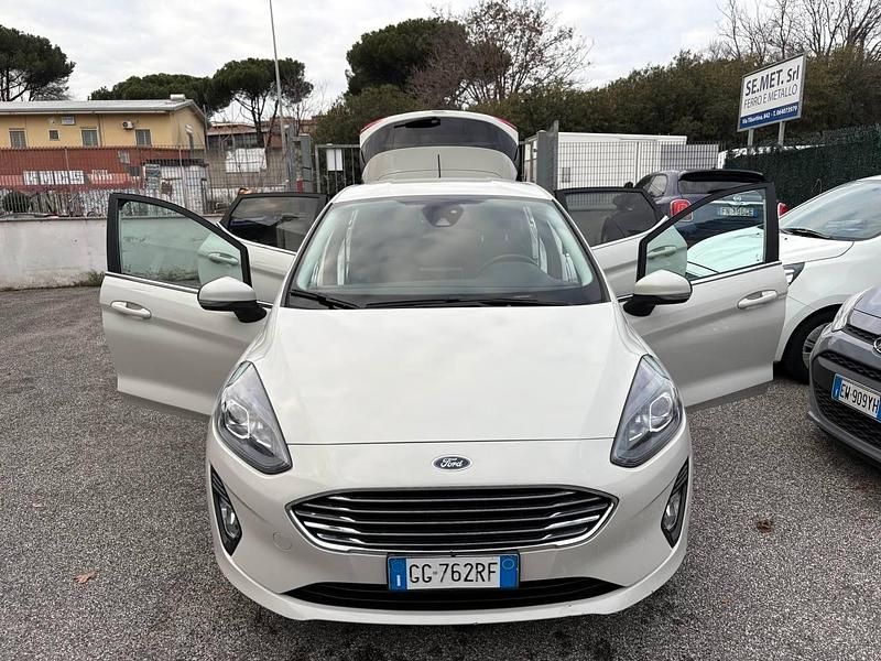 Usata Ford Fiesta ST-Line 125 CV (91 kW) 2021 Bianco Berlina
