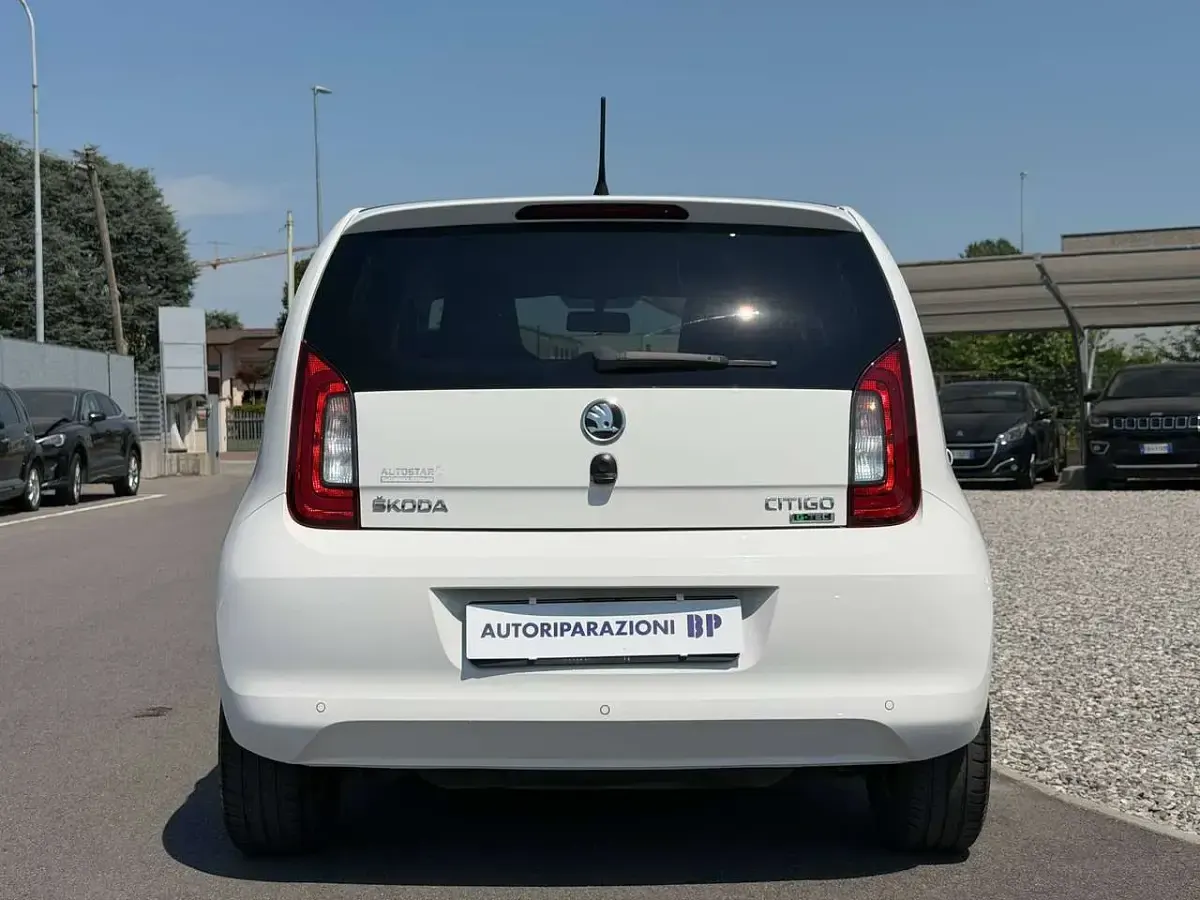 Usata Skoda Citigo G-TEC Design Edition 68 CV (50 kW) 2019 Bianco Utilitaria