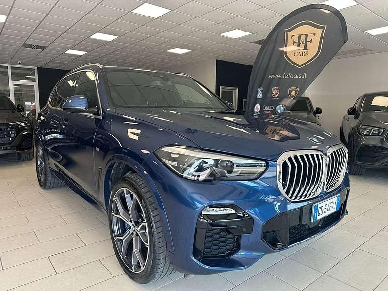 Usata BMW X5 M Sport 231 CV (169 kW) 2021 Phytonic blue metallic SUV