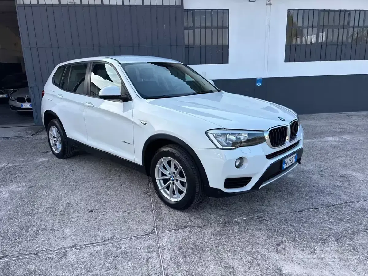 Usata BMW X3 Comfort Edition 150 CV (110 kW) 2014 Bianco SUV