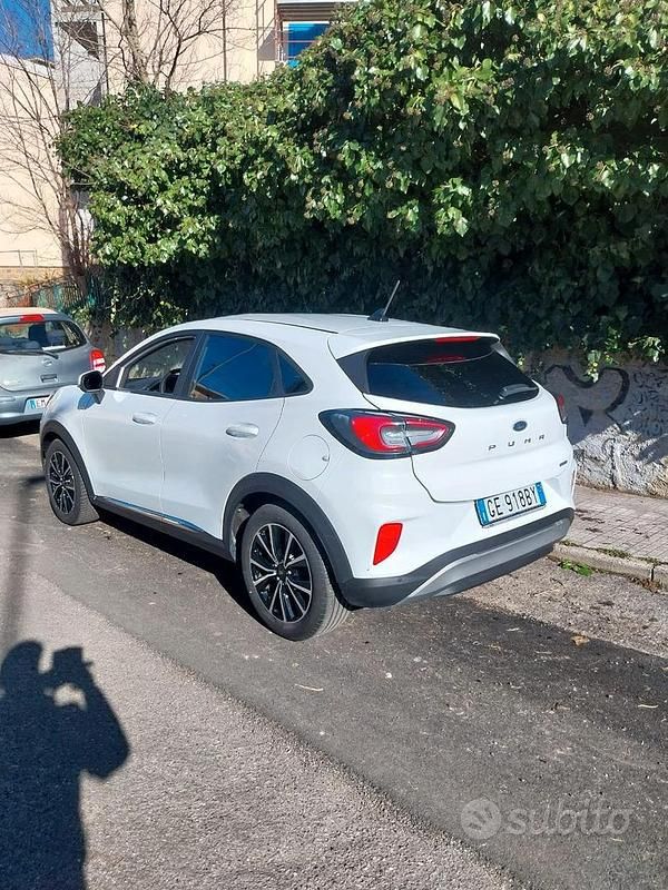 Usata Ford Puma Titanium 125 CV (91 kW) 2021 Bianco Berlina