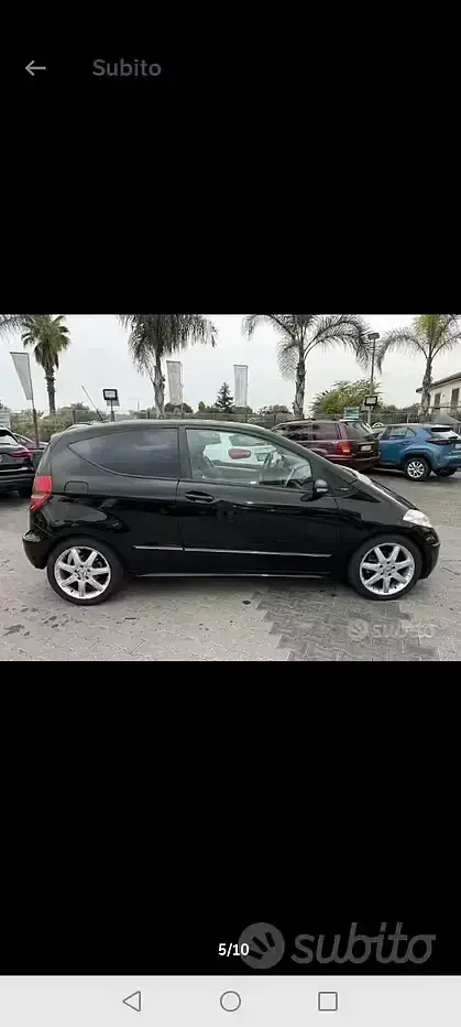 Usata Mercedes A180 2005 Nero Coupé