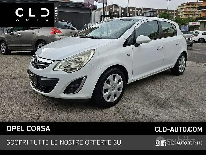 Usado Opel Corsa 86 HP (63 kW) 2012 Branco Citadino