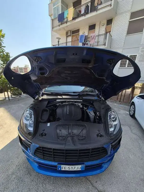 Usata Porsche Macan 252 CV (185 kW) 2016 Blu/azzurro SUV