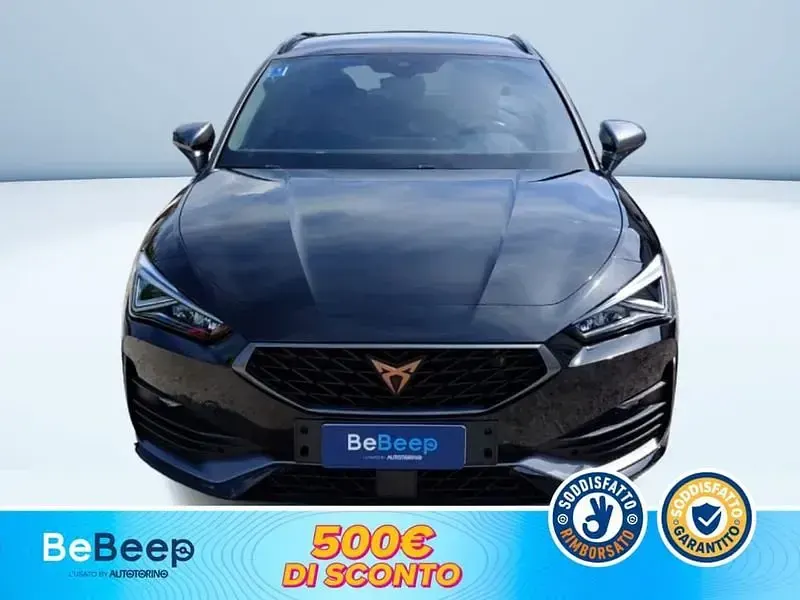 Usata Cupra Leon 150 CV (110 kW) 2024 Nero metallizzato Station wagon