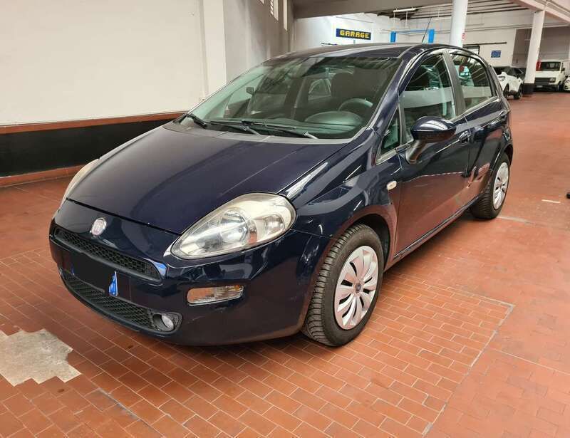 Brugt Fiat Punto Evo Active 69 HK (50 kW) 2011 Blå Hatchback