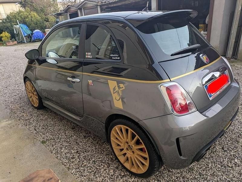 Usata Abarth 500 Custom 135 CV (99 kW) 2015 Grigio Utilitaria
