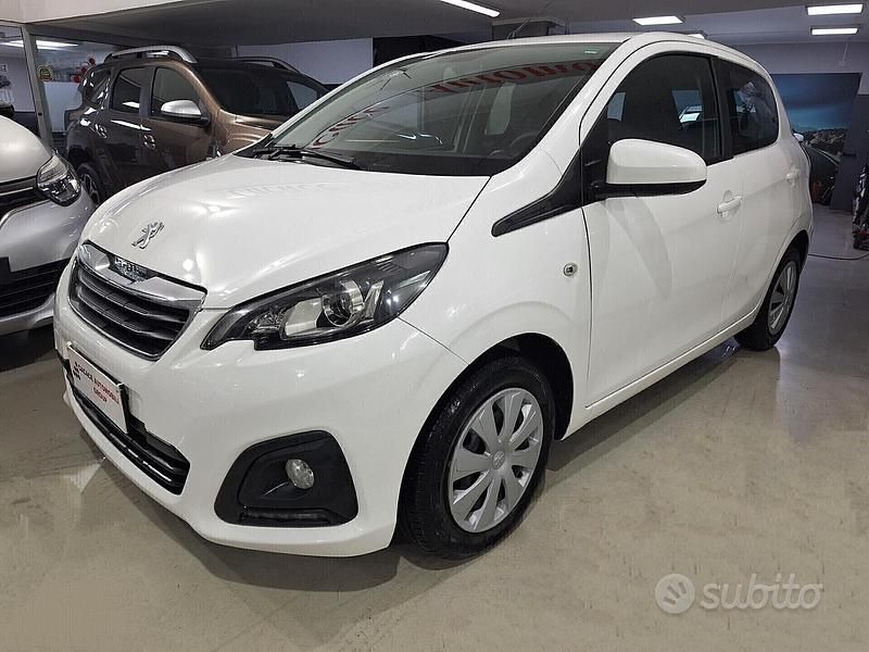 Bianco Usata 2020 Peugeot 108 S Tre volumi | 7600 € (Ottimo prezzo) - Immagine 1/4