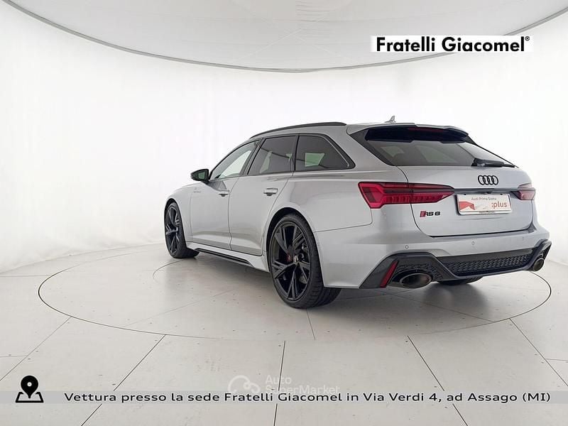 Nuova Audi RS6 Performance 630 CV (463 kW) 2025 Argento fioretto metallizzato Station wagon