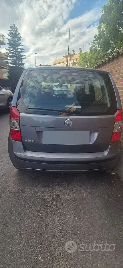 Usata Fiat Idea 80 CV (58 kW) 2007 Grigio Monovolume